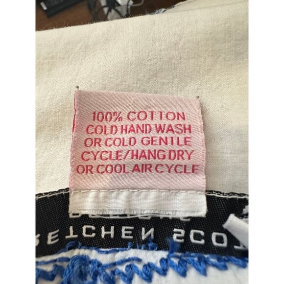 Gretchen Scott Designs seahorse embroidered coverup dress - Picture 5 of 6